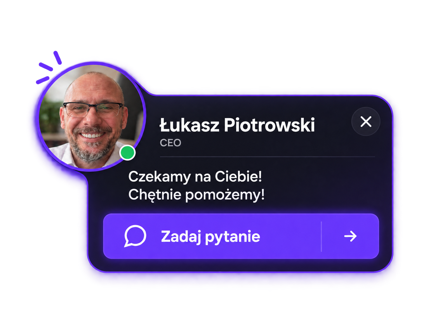 Łukasz Piotrowski, CEO — zadaj pytanie
