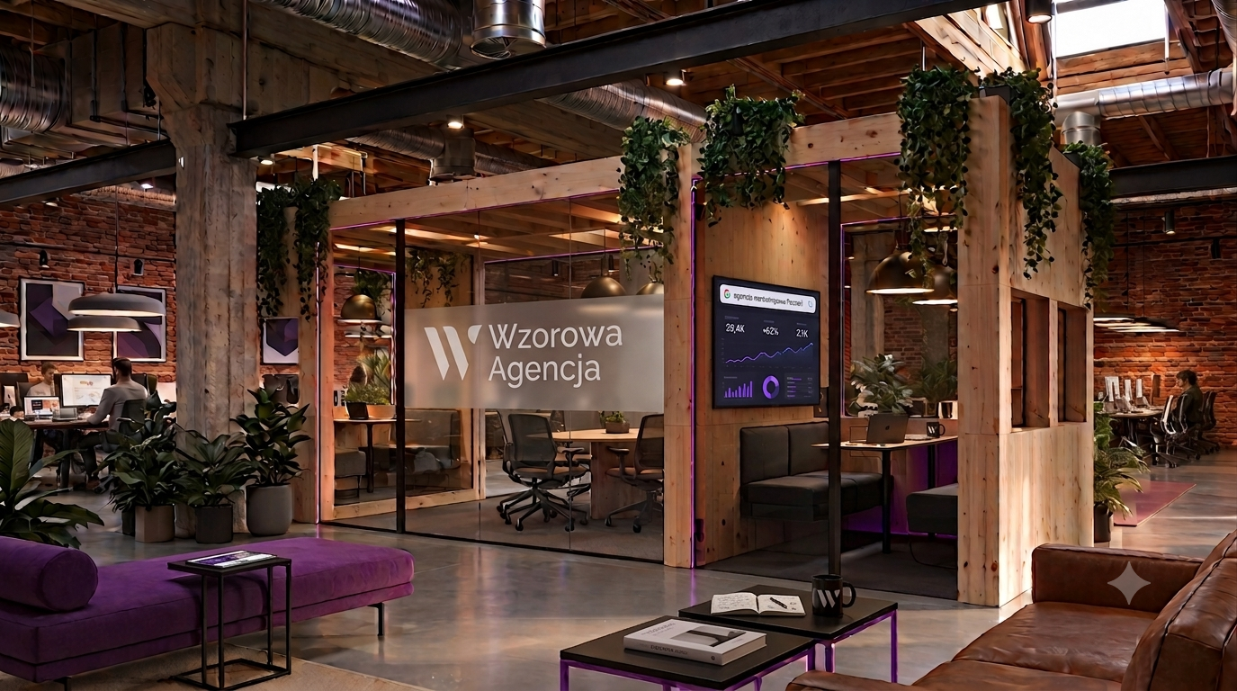 Kadr 01 — szeroki widok studia Wzorowej po remoncie